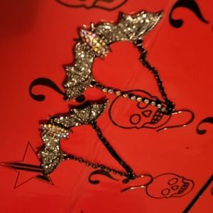 Betsy jhonson bat earrings